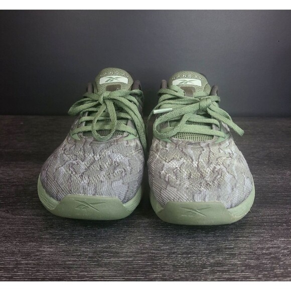Reebok Nano X5 Grit Green Camo CrossFit Gym Training Shoes  Size Men 6.5 *NICE* main image 8